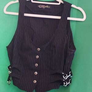 Lip Service Stripped Vest